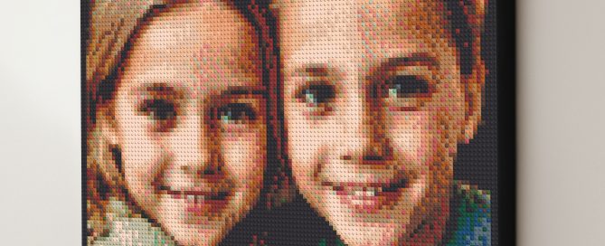 Personalized Lego portrait